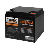 Акумуляторна батарея літій-залізо-фосфатна 12.8В 38А*год Trinix 12V38Ah LiFePO4