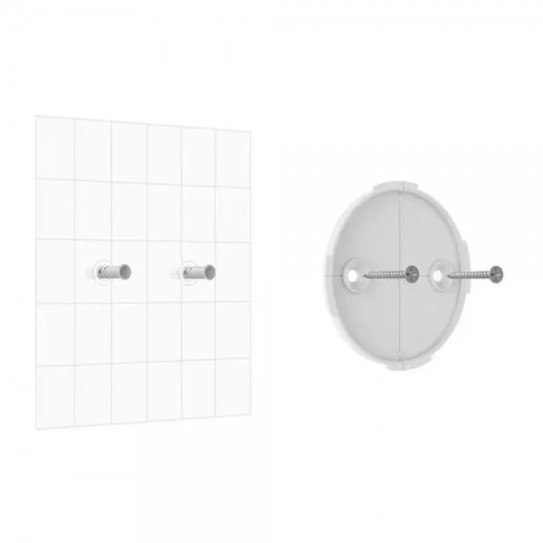 Кріпильна панель Smartbracket Ajax FireProtect біла