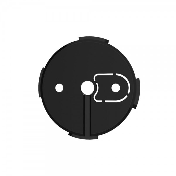 Кріпильна панель Smartbracket Ajax HomeSiren чорна