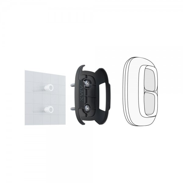 Тримач для тривожної кнопки Ajax Holder for Button/Double Button чорний