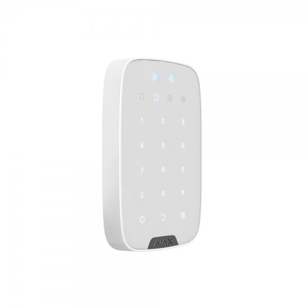 Клавіатура Ajax Keypad Plus біла