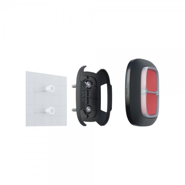 Тривожна кнопка Ajax DoubleButton чорна