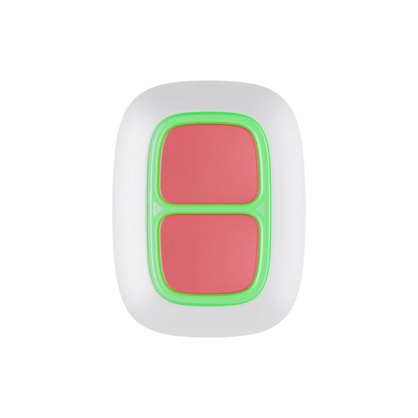 Тривожна кнопка Ajax DoubleButton біла