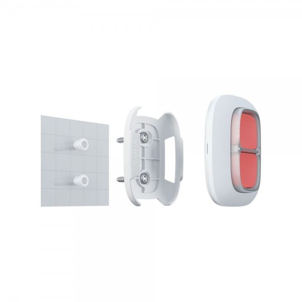 Тривожна кнопка Ajax DoubleButton біла