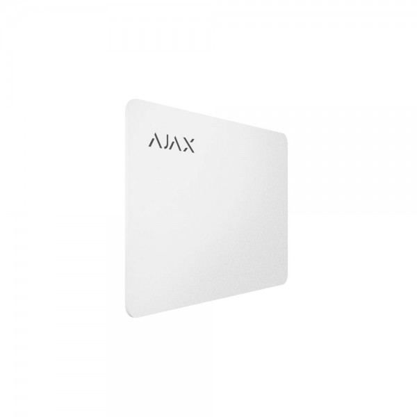 Картка керування Ajax Pass (10pcs) біла