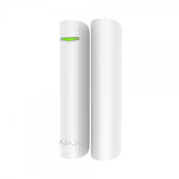 Бездротовий датчик відчинення Ajax DoorProtect Plus білий з датчиком удару і нахилу