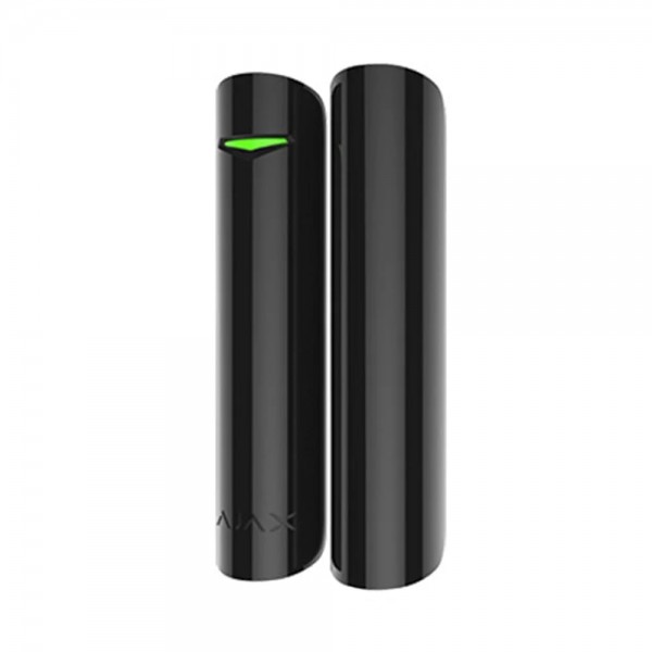 Бездротовий датчик відчинення DoorProtect Plus чорний Ajax з датчиком удару і нахилу