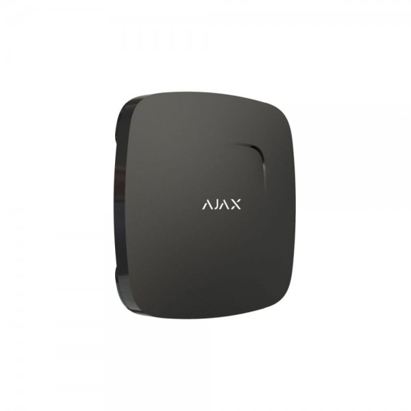 Бездротовий датчик диму та чадного газу Ajax FireProtect Plus чорний з температурним сенсором