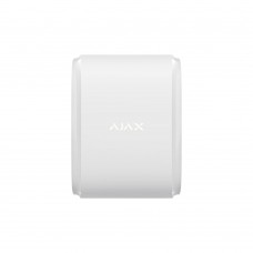 Бездротовий вуличний двонаправлений датчик руху «штора» Ajax DualCurtain Outdoor білий