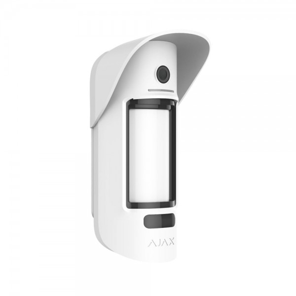 Бездротовий вуличний датчик руху з камерою Ajax MotionCam Outdoor білий