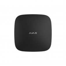 Інтелектуальна централь Ajax Hub 2 Plus чорна з WiFi, 2G, 3G, 4G, Ethernet, підтримкою датчиків з фотоверифікацією