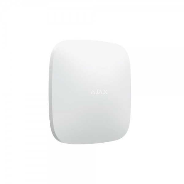 Інтелектуальна централь Ajax Hub 2 (4G) біла з 2G, 3G, 4G, Ethernet, підтримкою датчиків з фотоверифікацією