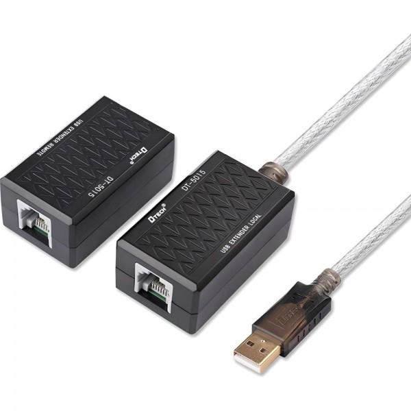 Подовжувач USB 2.0 60m Dtech DT-5015