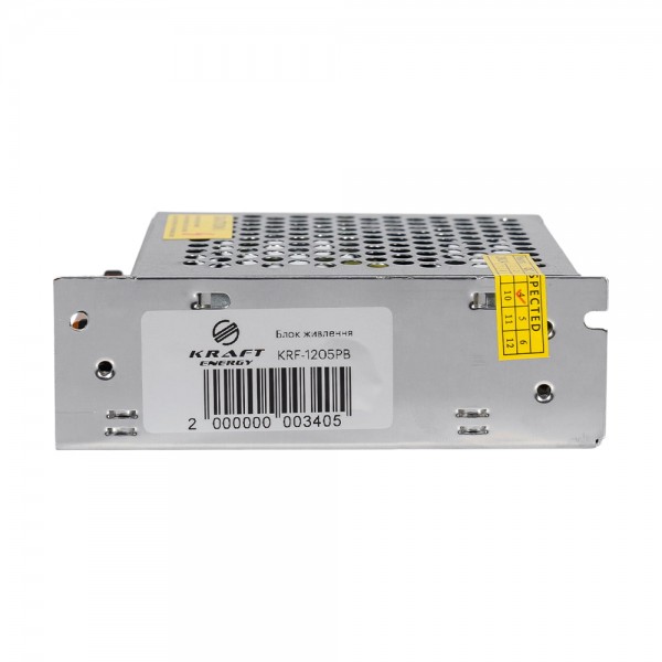 Блок живлення KRF-1205PB Kraft 12V/5A