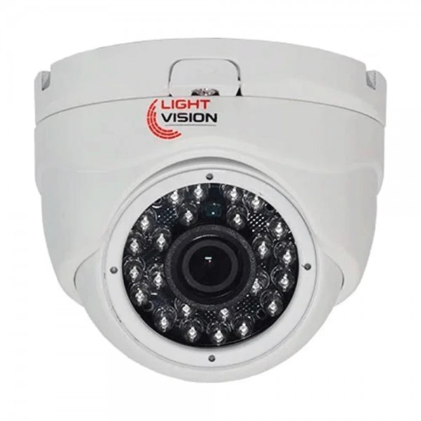 HDTVI-відеокамера 3Mp Light Vision VLC-4248DFM White 2.8-12mm