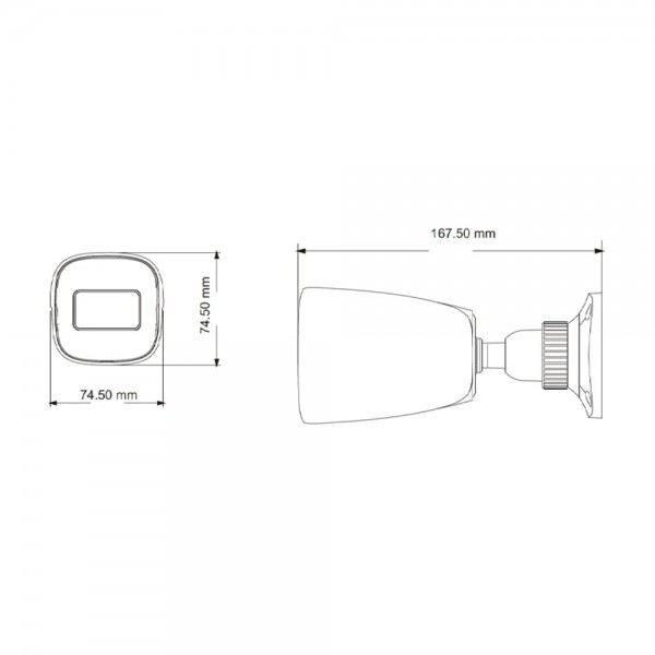 IP-відеокамера 2Mp TVT TD-9421S3BL (D/PE/AR1) 2.8mm