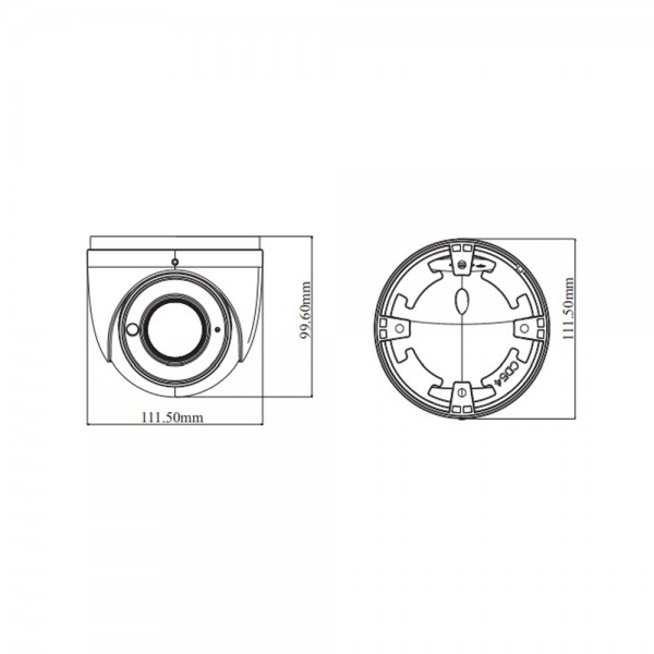 IP-відеокамера 4Mp TVT TD-9545S3 (D/AZ/PE/AR3) White 2.8-12mm