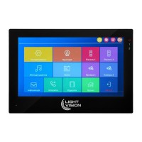 Відеодомофон 7" WiFi Tuya Light Vision SINGAPORE FHD Black