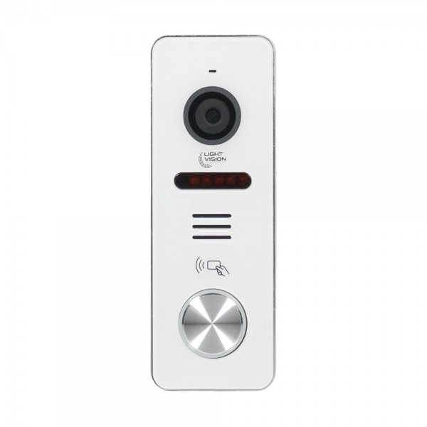 Відеопанель Light Vision RIO FHD(RF) Silver зі зчитувачем Mifare