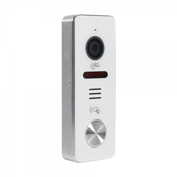 Відеопанель Light Vision RIO FHD(RF) Silver зі зчитувачем Mifare