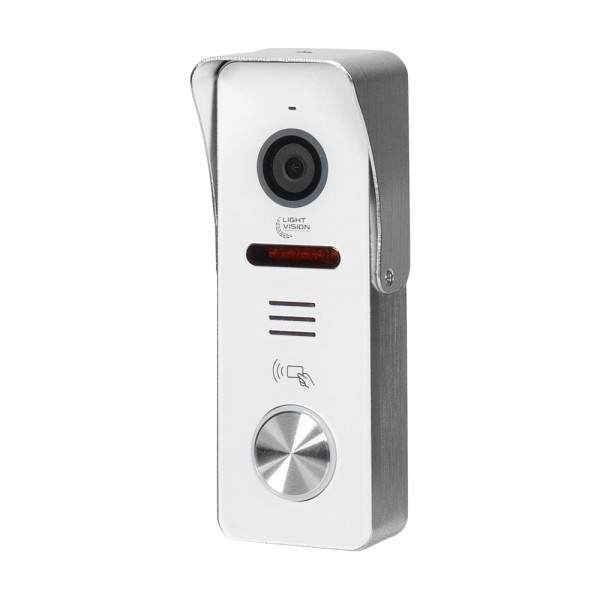 Відеопанель Light Vision RIO FHD(RF) Silver зі зчитувачем Mifare