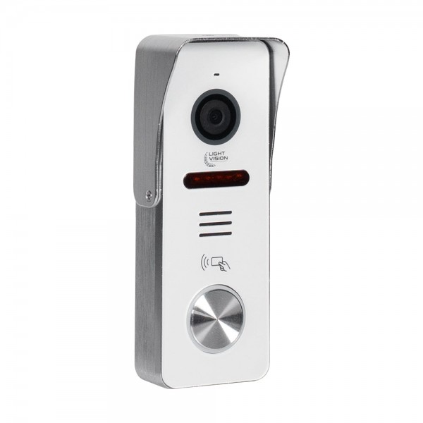 Відеопанель Light Vision RIO FHD(RF) Silver зі зчитувачем Mifare
