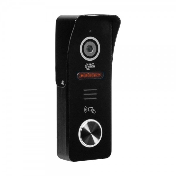 Відеопанель Light Vision RIO FHD(RF) Black зі зчитувачем Mifare