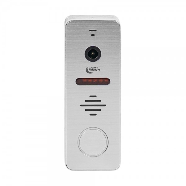 Відеопанель 2Mp Light Vision RIO FHD Silver