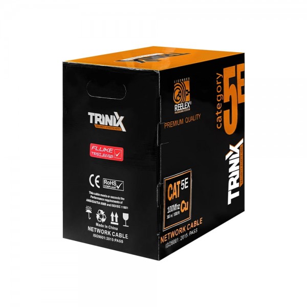 Кабель вита пара UTP CAT5E CU 0.51mm LDPE Outdoor Trinix 305m
