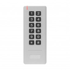 Клавіатура бездротова зі зчитувачем EM-Marine Trinix TRK-2201WR White