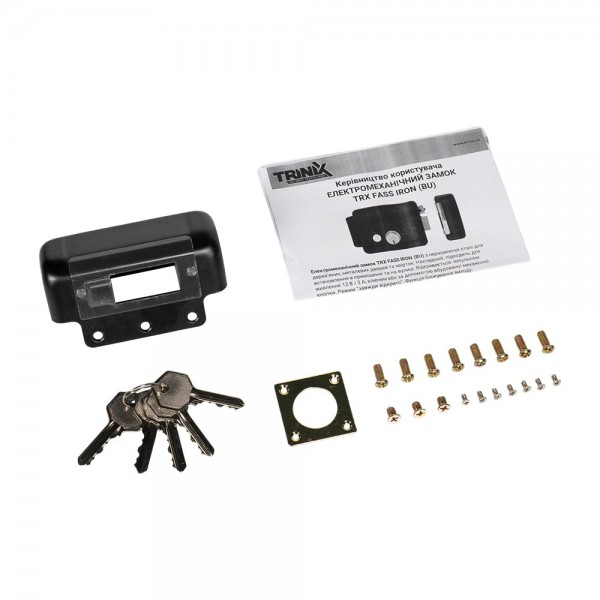 Замок електромеханічний Trinix TRX Fass Iron (BU)