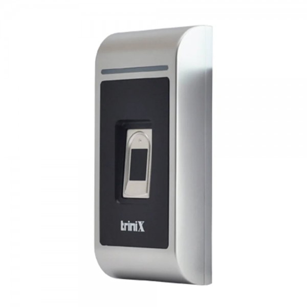 Біометричний антивандальний термінал Trinix TRR-1102MFI(WF) зі зчитувачем відбитків пальців і карт Mifare
