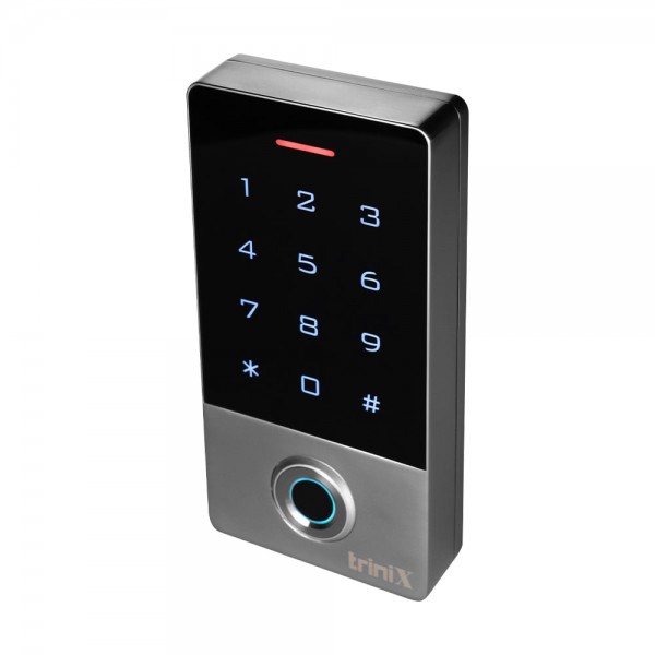 Клавіатура з контролером і зчитувачем відбитків пальців та карт EM-Marine Trinix TRK-1101EFI