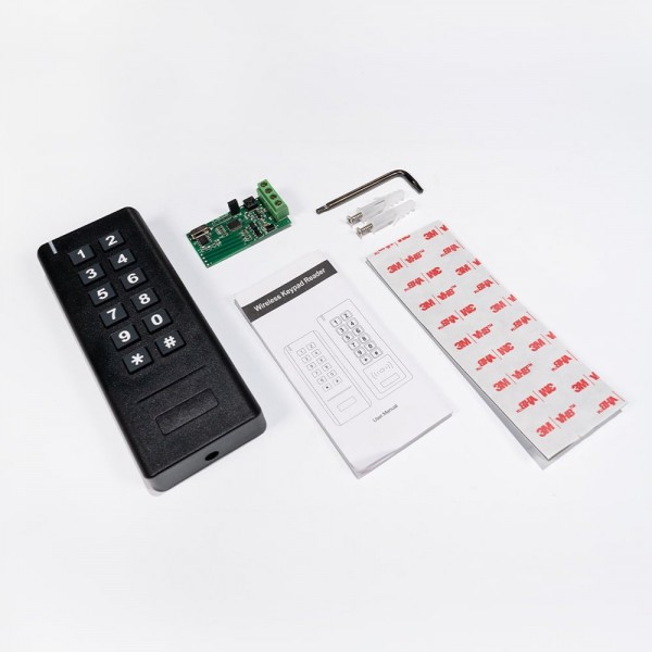 Клавіатура бездротова зі зчитувачем Mifare Trinix TRK-1100MWR