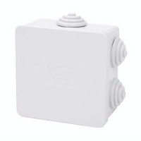 Коробка розподільна з кабельними вводами Courbi, 80 х 80 х 40 мм