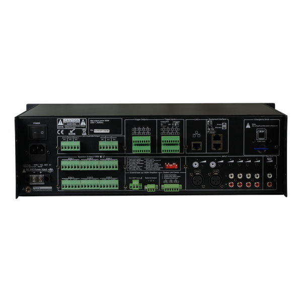 Підсилювач-контролер CMX EVAC-240, 6 зон, 19