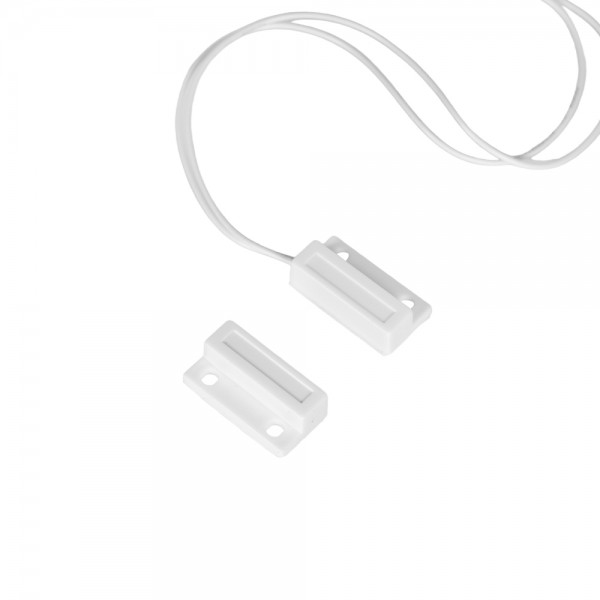 Датчик відчинення магнітоконтактний накладний Trinix СМК 1-9P White на пластикові/дерев’яні поверхні