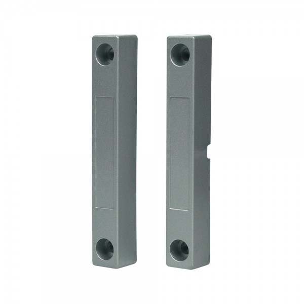 Датчик відчинення магнітоконтактний накладний Trinix СМК 1-1М Silver на металеві поверхні