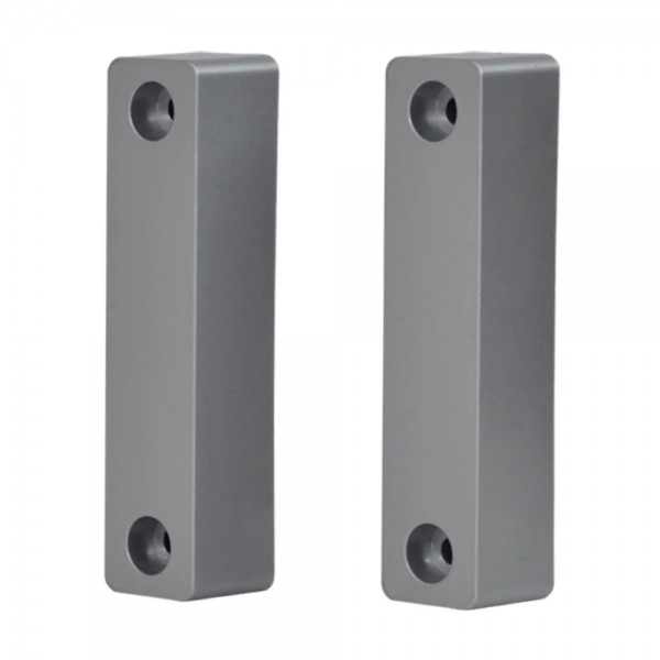 Датчик відчинення магнітоконтактний накладний Trinix СМК 1-1М (K) Silver на металеві поверхні