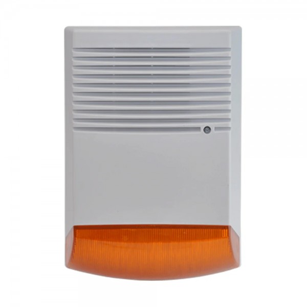 Сирена світлозвукова автономна зовнішня Trinix BS-11 128dB з місцем під АКБ 1.2-7Ah