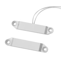 Датчик відчинення магнітоконтактний накладний Електрон ЕСМК-4 білий на пластикові/дерев’яні поверхні