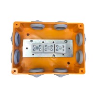 Коробка вогнестійка комутаційна СенКо Крома КП-02-90 К6/4