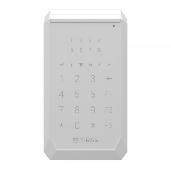 Бездротова клавіатура Tiras X-Pad White