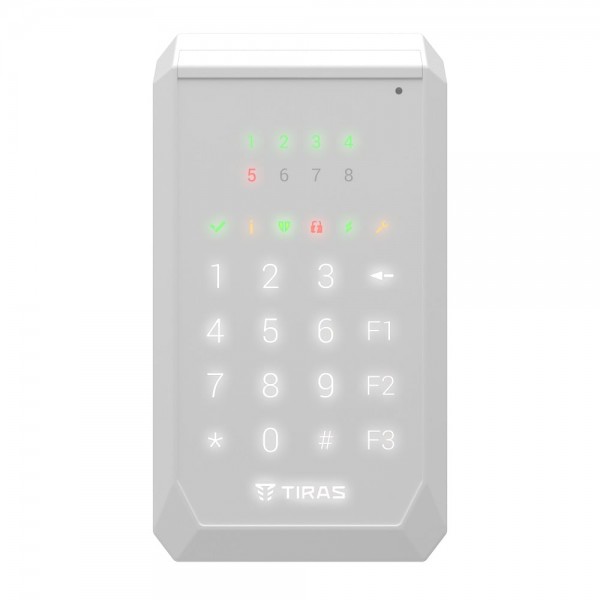 Бездротова клавіатура Tiras X-Pad White