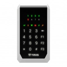 Клавіатура Tiras K-PAD8 Black на 8 індикаторів зон