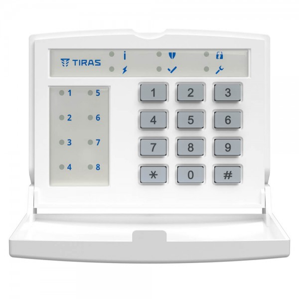 Клавіатура Tiras K-LED8 на 8 індикаторів зон