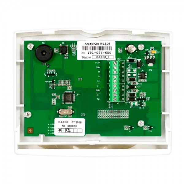 Клавіатура Tiras K-LED8 на 8 індикаторів зон
