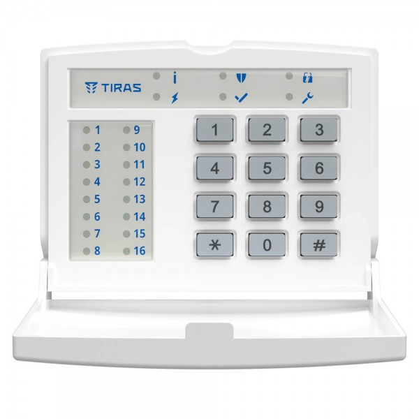 Клавіатура Tiras K-LED16 на 16 індикаторів зон