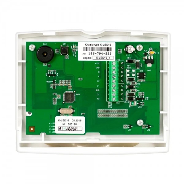 Клавіатура Tiras K-LED16 на 16 індикаторів зон