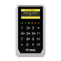 Клавіатура Tiras K-PAD OLED+ Black з OLED-дисплеєм та вбудованим зчитувачем NFC/Mifare